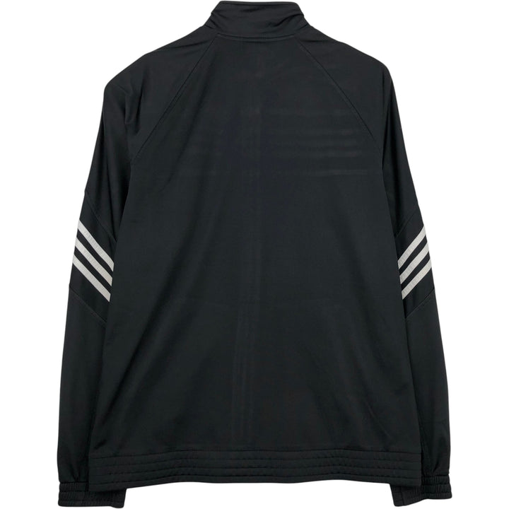 Adidas adidas jersey track jacket men's size M polyester black type Vintage Second Hand