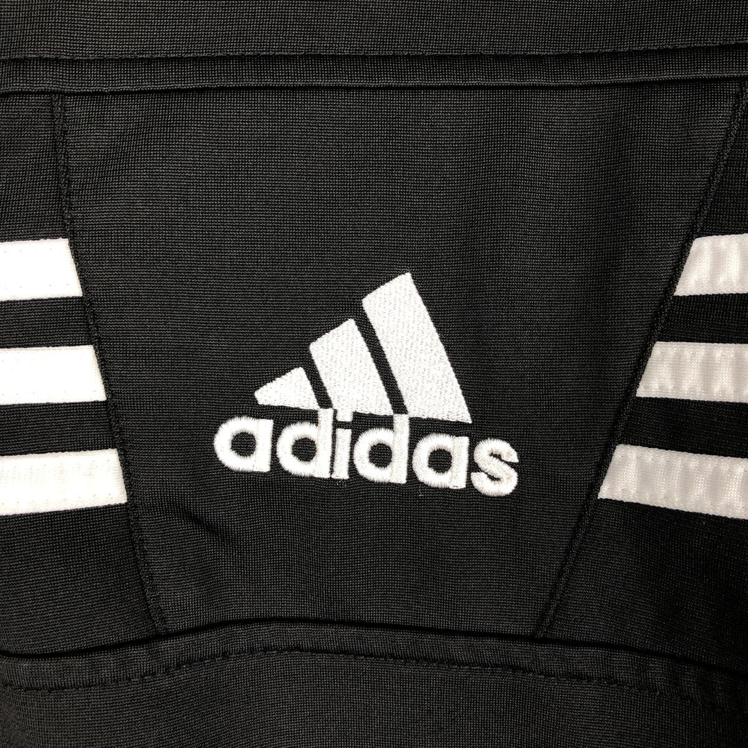 Adidas adidas jersey track jacket men's size M polyester black type Vintage Second Hand
