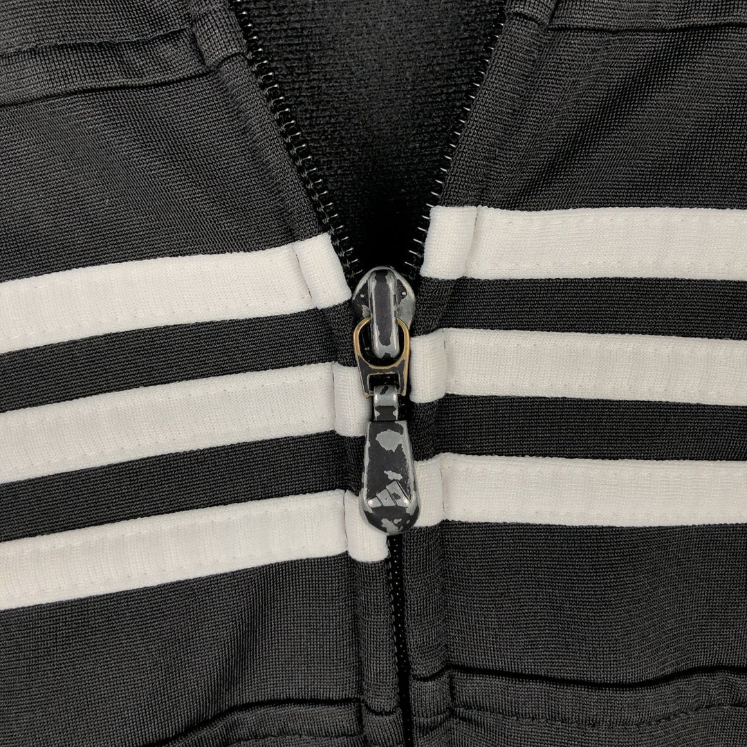 Adidas adidas jersey track jacket men's size M polyester black type Vintage Second Hand