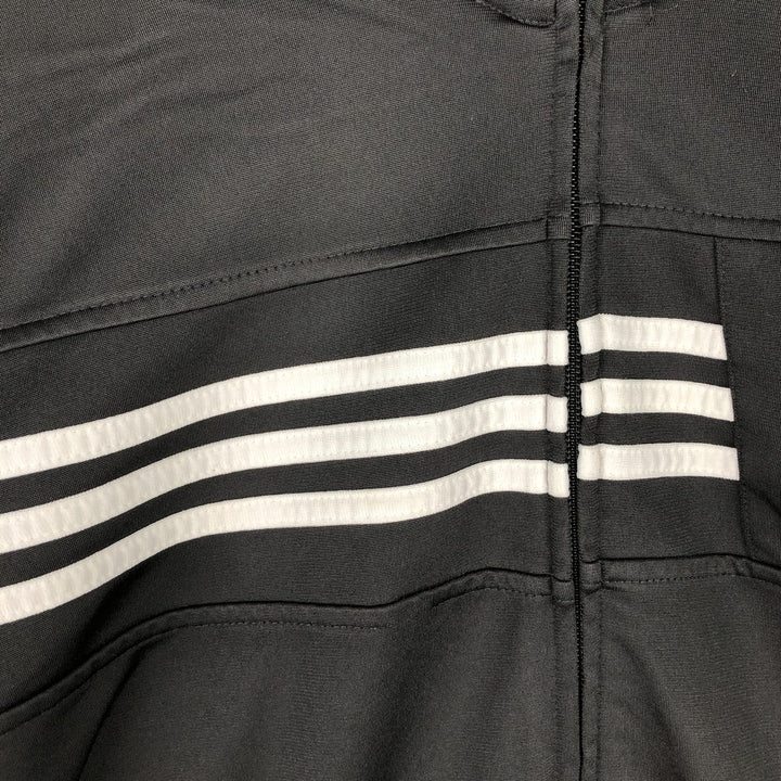 Adidas adidas jersey track jacket men's size M polyester black type Vintage Second Hand