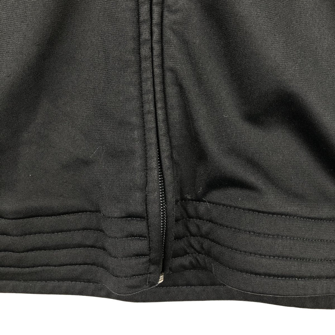 Adidas adidas jersey track jacket men's size M polyester black type Vintage Second Hand