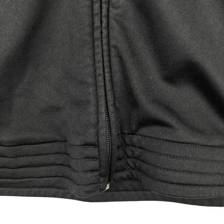 Adidas adidas jersey track jacket men's size M polyester black type Vintage Second Hand