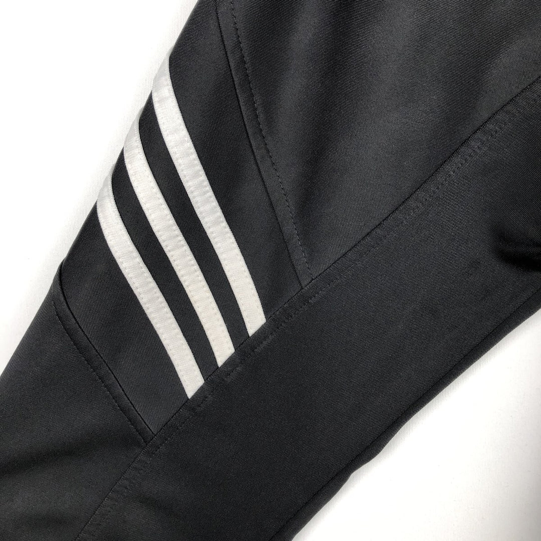 Adidas adidas jersey track jacket men's size M polyester black type Vintage Second Hand