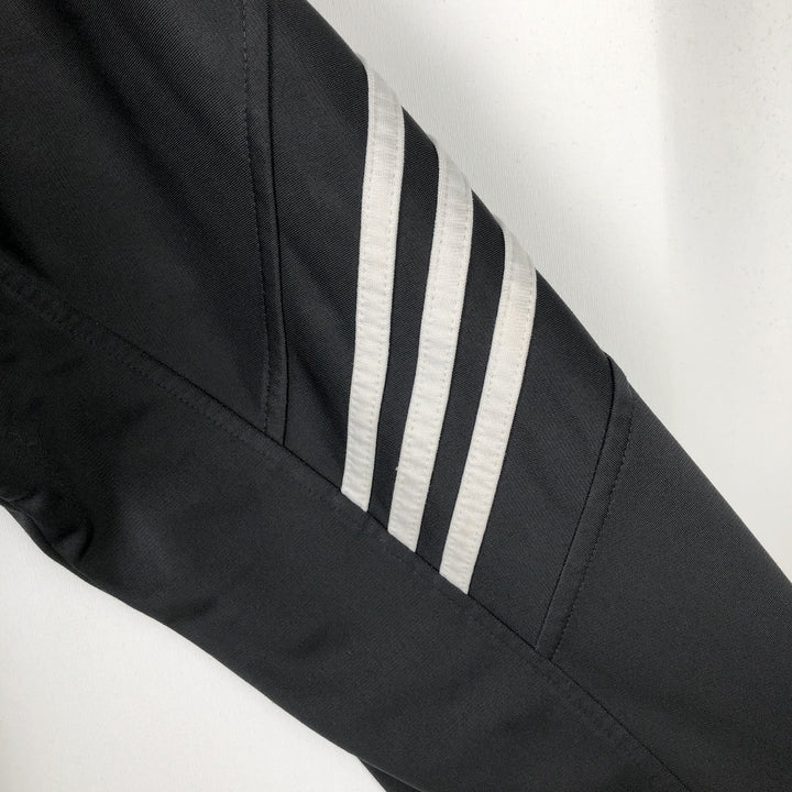 Adidas adidas jersey track jacket men's size M polyester black type Vintage Second Hand