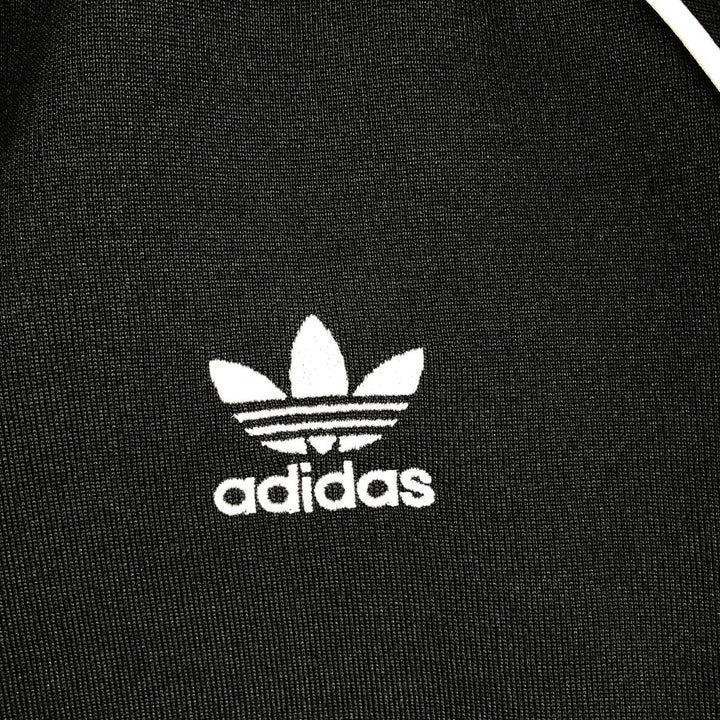 Adidas Originals Jersey Track Jacket Men's Size L recycled polyester black type Vintage Second Hand