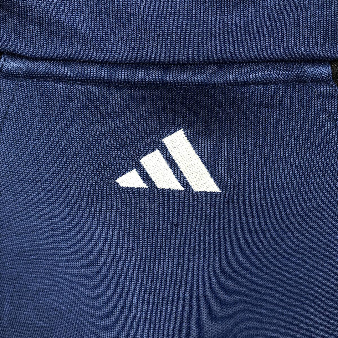 90s-00'S Adidas half-zip tracksuit pullover, men's size L (approx.) polyester navy blue type Vintage Second Hand