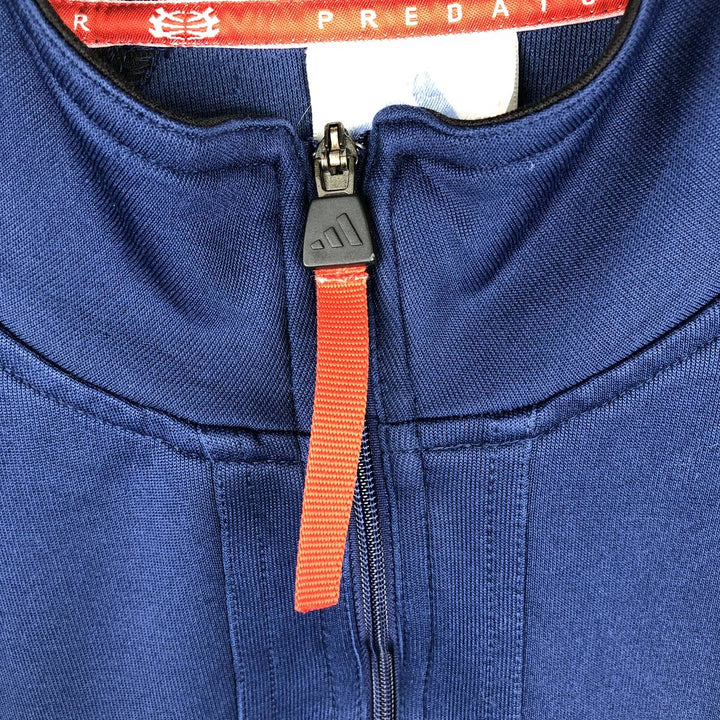 90s-00'S Adidas half-zip tracksuit pullover, men's size L (approx.) polyester navy blue type Vintage Second Hand