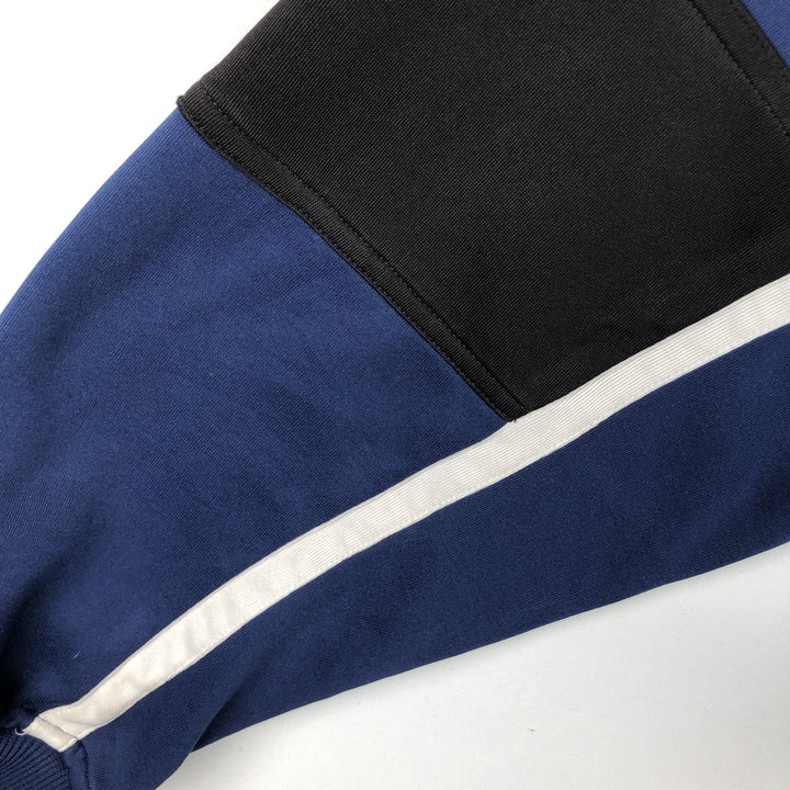 90s-00'S Adidas half-zip tracksuit pullover, men's size L (approx.) polyester navy blue type Vintage Second Hand