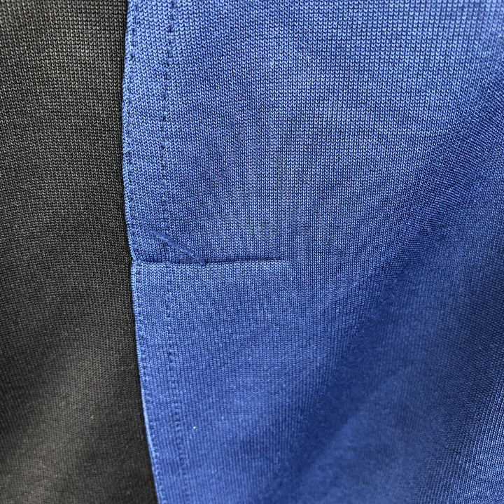 90s-00'S Adidas half-zip tracksuit pullover, men's size L (approx.) polyester navy blue type Vintage Second Hand