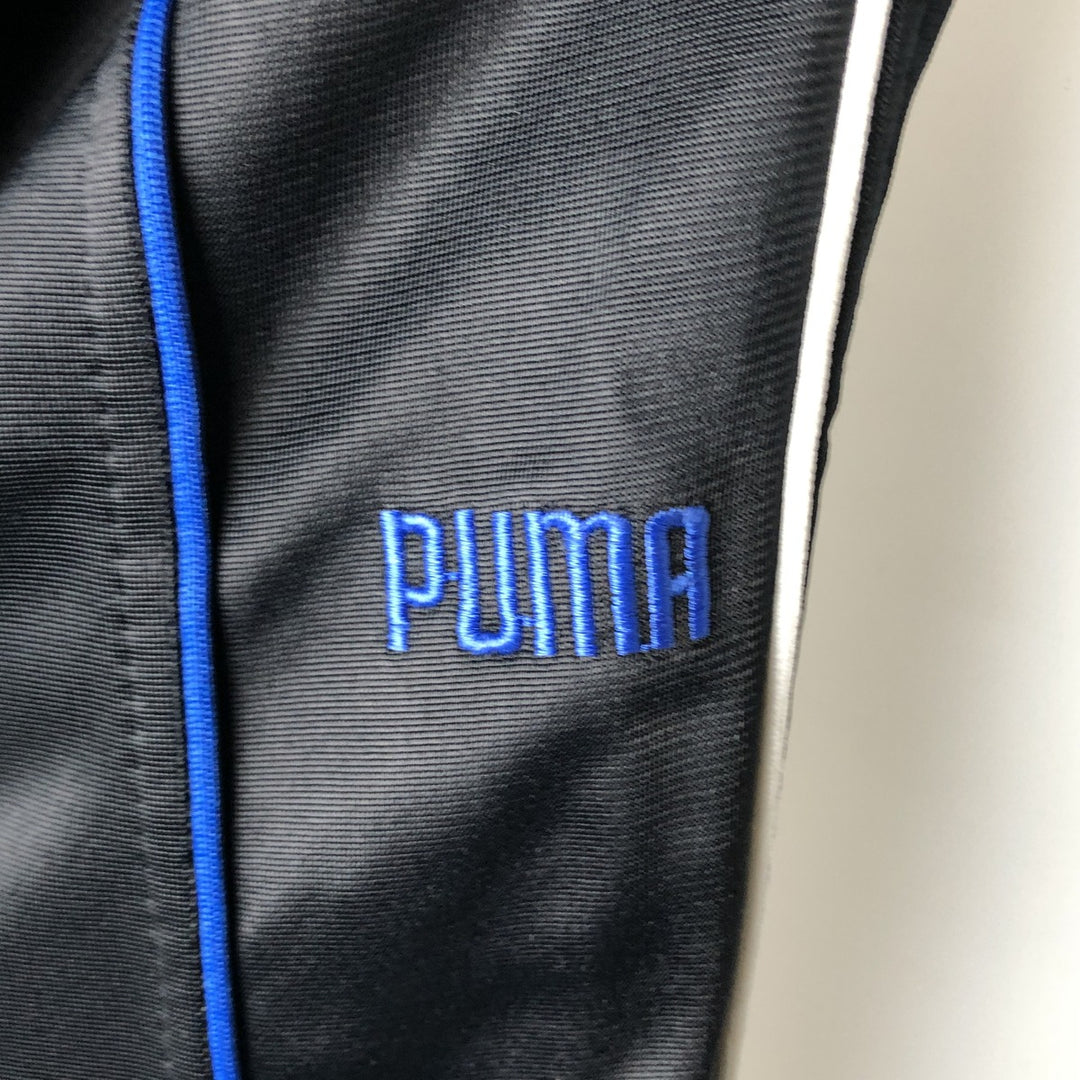 80s-90'S PUMA Jersey Track Jacket Men's L Size Vintage polyester black type Vintage Second Hand