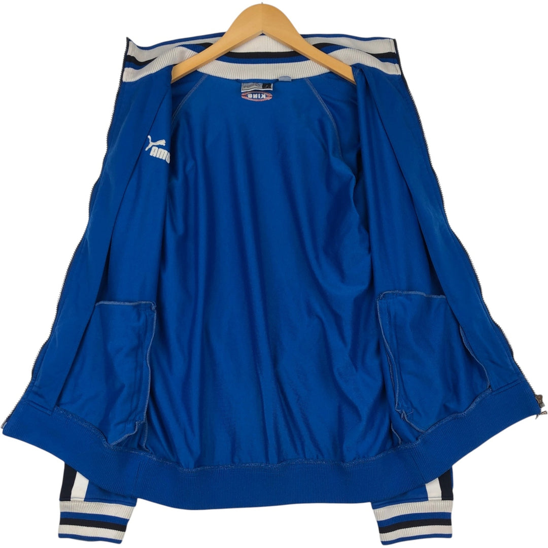 90s-00'S Vintage Puma Track Jacket, Men's Size Small unclear blue type Vintage Second Hand