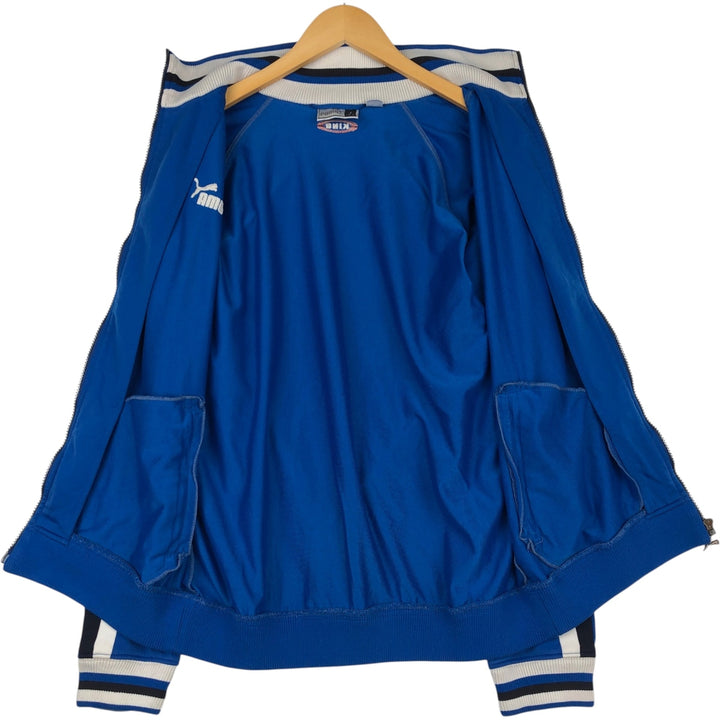 90s-00'S Vintage Puma Track Jacket, Men's Size Small unclear blue type Vintage Second Hand