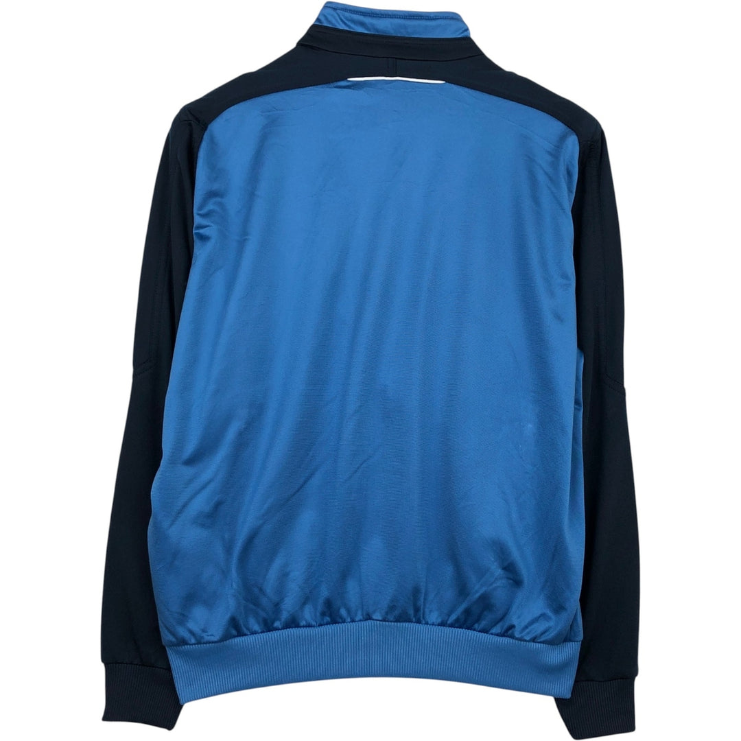 00'S adidas jersey track jacket, men's size S polyester blue type Vintage Second Hand
