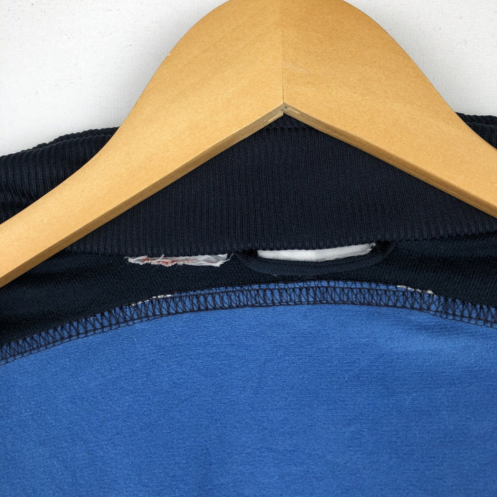 00'S adidas jersey track jacket, men's size S polyester blue type Vintage Second Hand