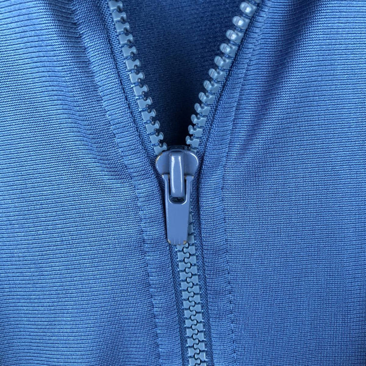 00'S adidas jersey track jacket, men's size S polyester blue type Vintage Second Hand