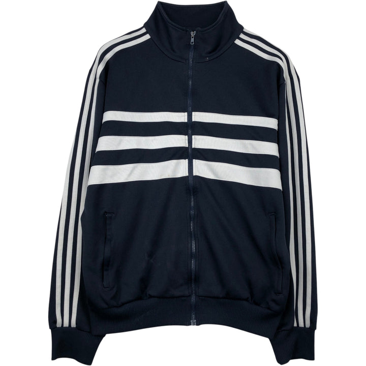 00'S adidas Originals Jersey Track Jacket Men's XL polyester navy blue type Vintage Second Hand