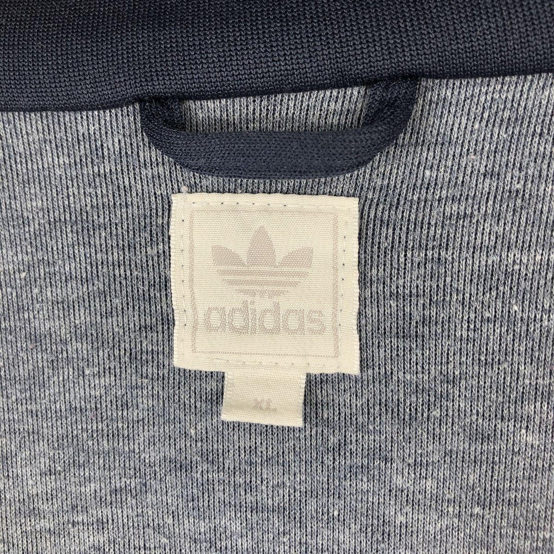 00'S adidas Originals Jersey Track Jacket Men's XL polyester navy blue type Vintage Second Hand