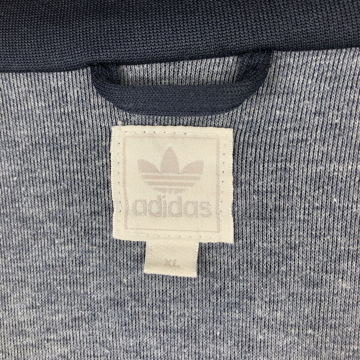 00'S adidas Originals Jersey Track Jacket Men's XL polyester navy blue type Vintage Second Hand