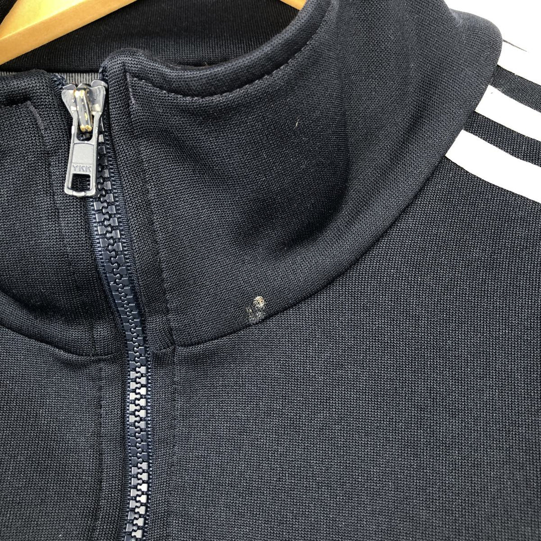 00'S adidas Originals Jersey Track Jacket Men's XL polyester navy blue type Vintage Second Hand