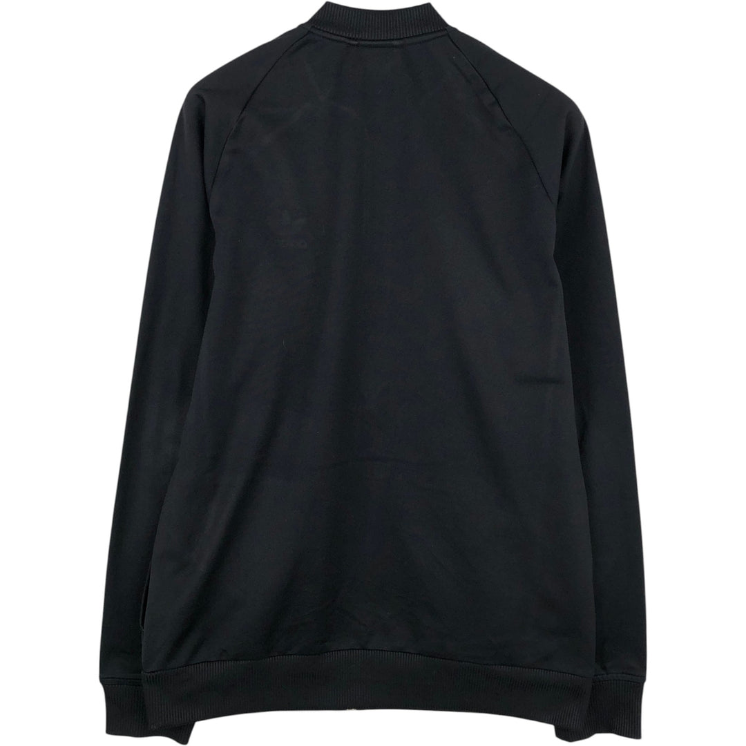 Adidas Originals Jersey Track Jacket Men's M polyester black type Vintage Second Hand