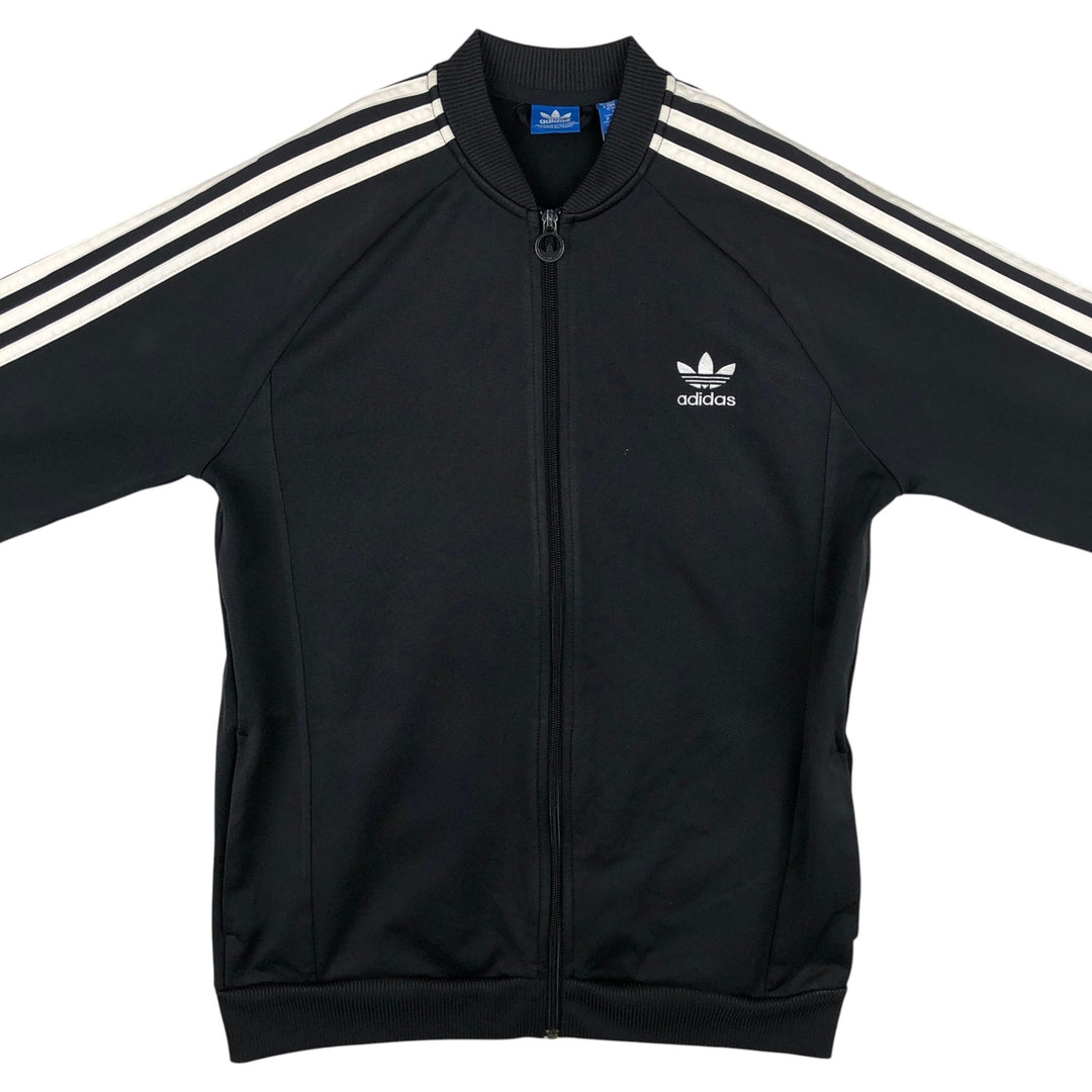 Adidas Originals Jersey Track Jacket Men's M polyester black type Vintage Second Hand