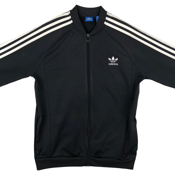 Adidas Originals Jersey Track Jacket Men's M polyester black type Vintage Second Hand