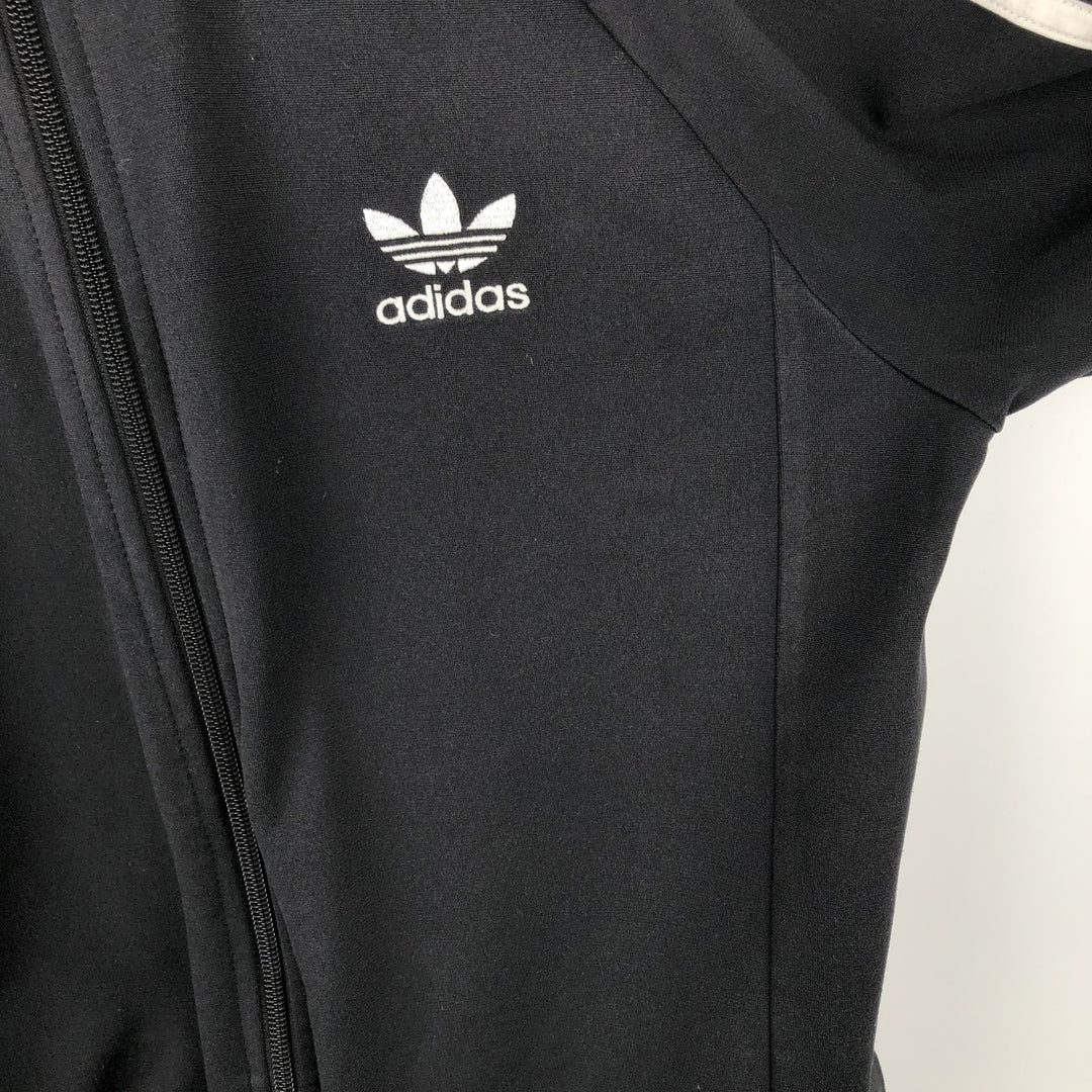 Adidas Originals Jersey Track Jacket Men's M polyester black type Vintage Second Hand