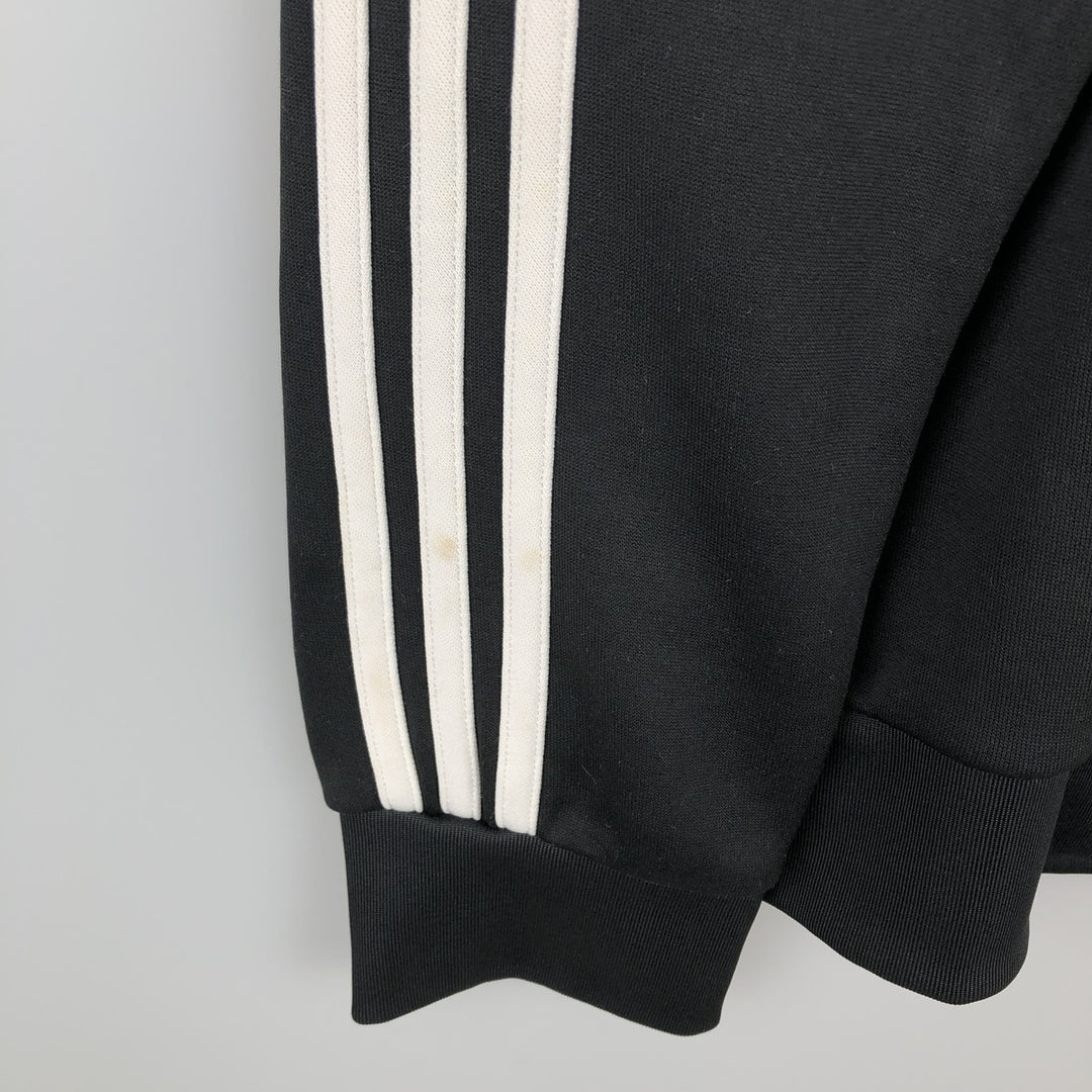 Adidas Originals Jersey Track Jacket Men's Size L recycled polyester black type Vintage Second Hand