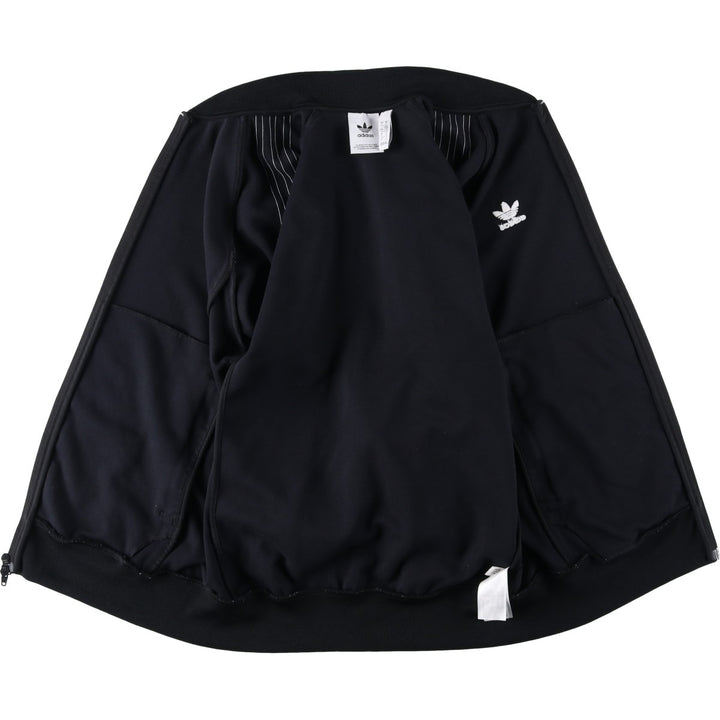 Adidas Originals Jersey Track Jacket Men's Size L recycled polyester black type Vintage Second Hand