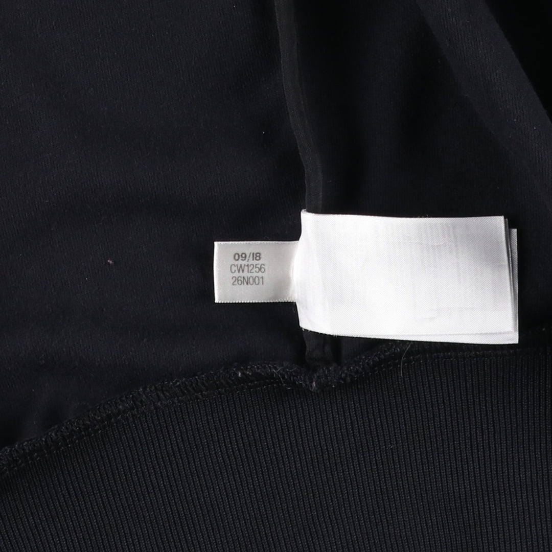 Adidas Originals Jersey Track Jacket Men's Size L recycled polyester black type Vintage Second Hand