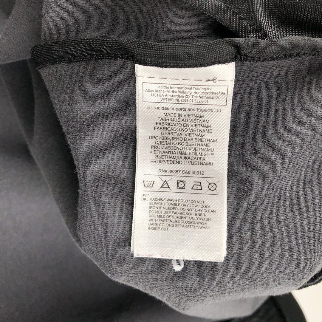 Adidas Originals Jersey Track Jacket Men's Size L polyester black type Vintage Second Hand