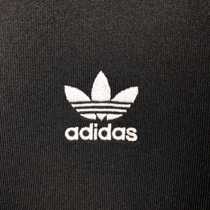 Adidas Originals Jersey Track Jacket Men's Size L polyester black type Vintage Second Hand