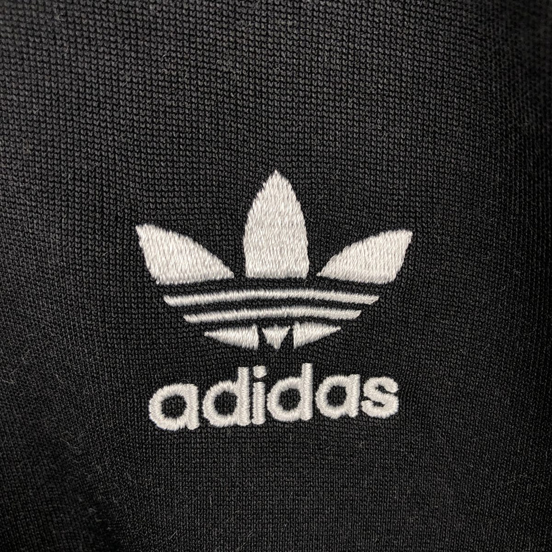 Adidas Originals Jersey Track Jacket Men's XL polyester black type Vintage Second Hand
