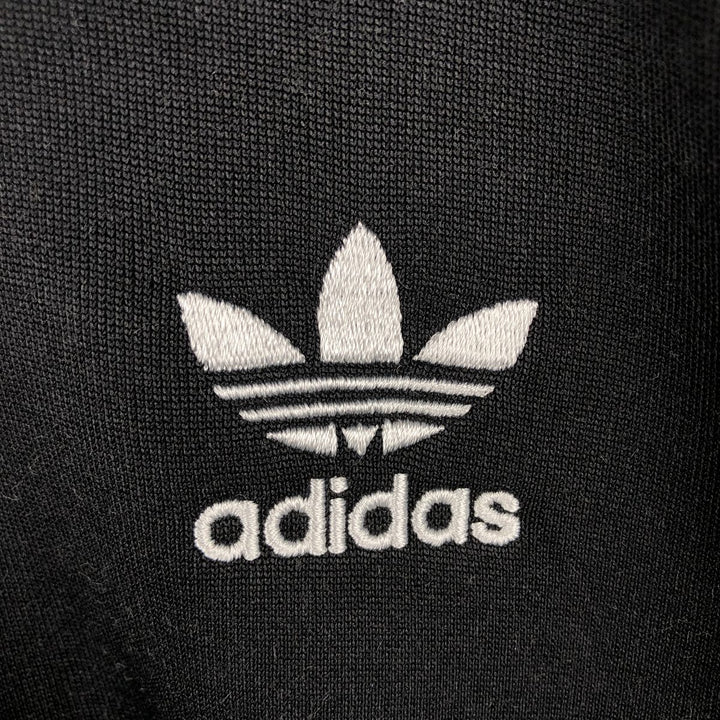 Adidas Originals Jersey Track Jacket Men's XL polyester black type Vintage Second Hand