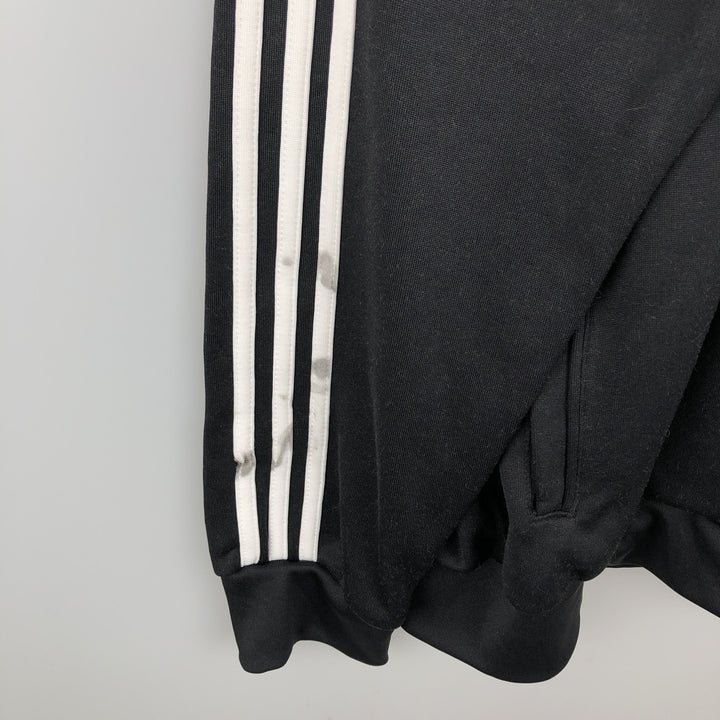 Adidas Originals Jersey Track Jacket Men's XL polyester black type Vintage Second Hand