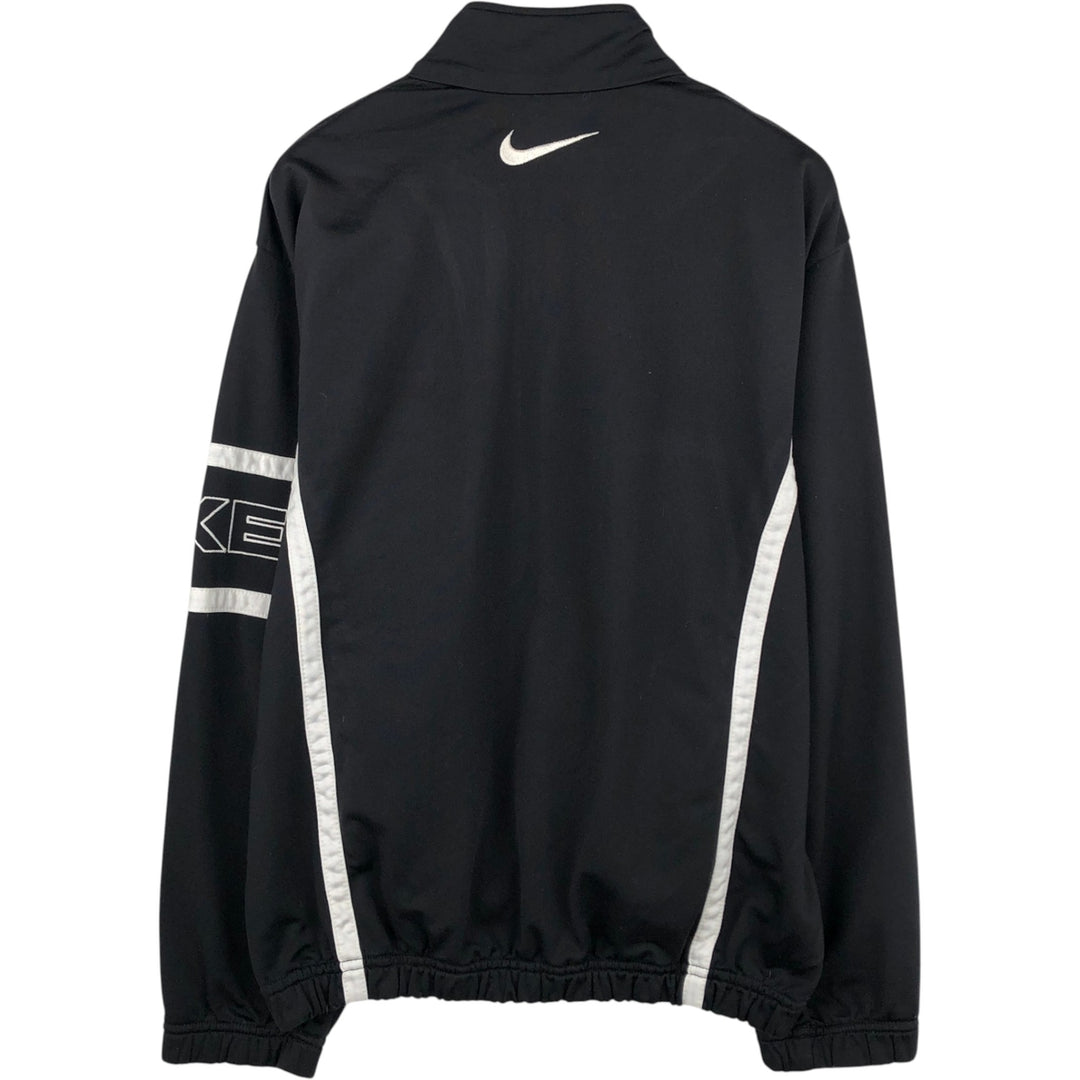 Vintage 90'S Nike Track Jacket, Men's Size Small polyester black type Vintage Second Hand