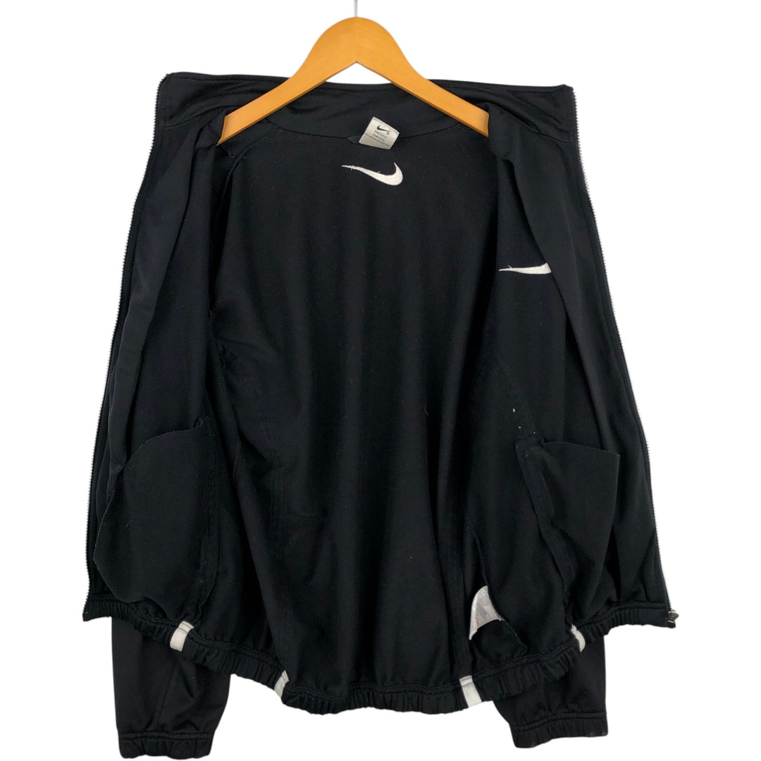 Vintage 90'S Nike Track Jacket, Men's Size Small polyester black type Vintage Second Hand