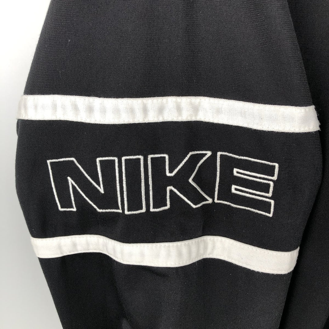 Vintage 90'S Nike Track Jacket, Men's Size Small polyester black type Vintage Second Hand