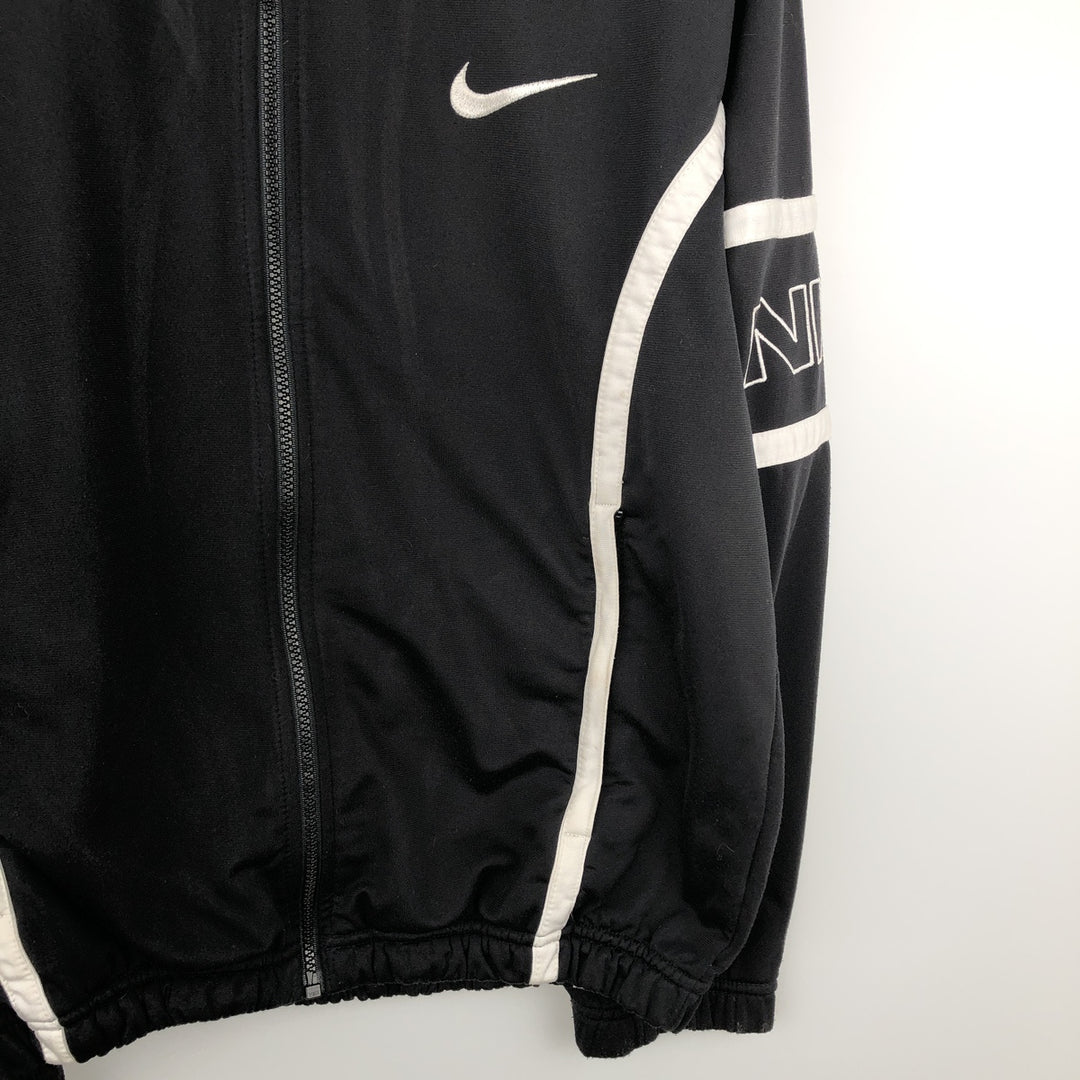 Vintage 90'S Nike Track Jacket, Men's Size Small polyester black type Vintage Second Hand
