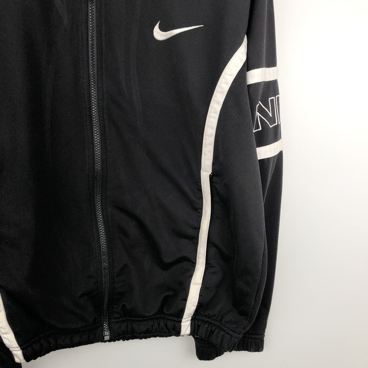 Vintage 90'S Nike Track Jacket, Men's Size Small polyester black type Vintage Second Hand