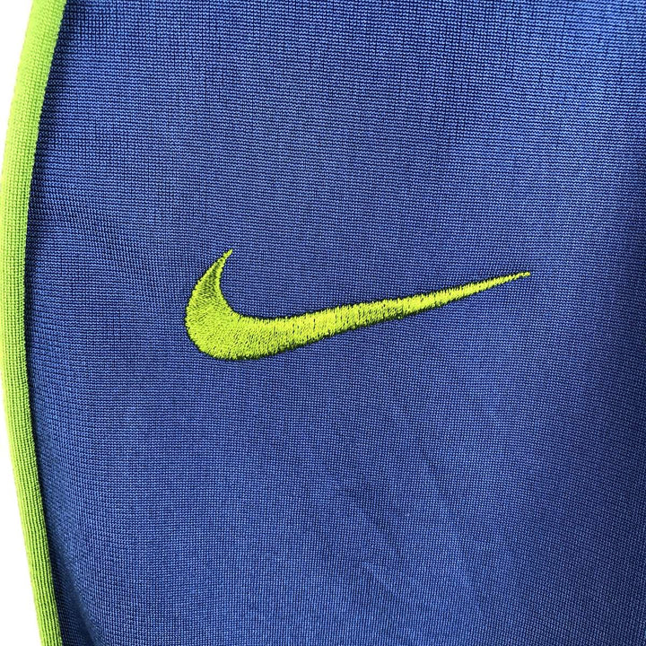 90'S Nike Jersey Track Jacket Men's M Vintage polyester Blue type light blue Vintage Second Hand