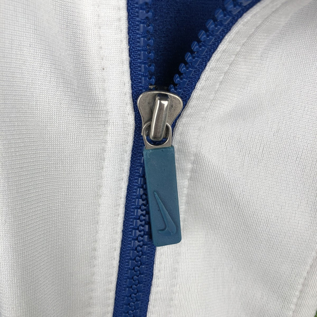 90'S Nike Jersey Track Jacket Men's M Vintage polyester Blue type light blue Vintage Second Hand