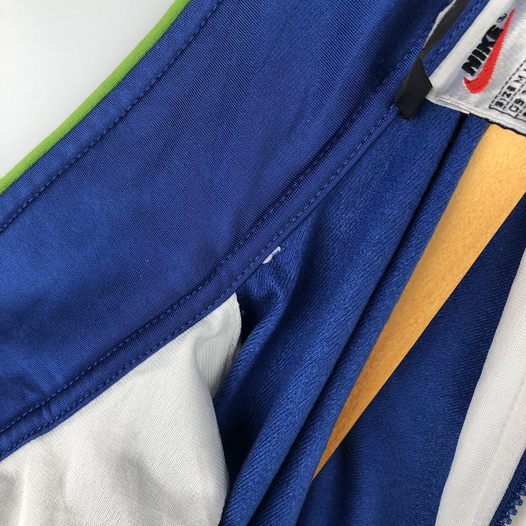 90'S Nike Jersey Track Jacket Men's M Vintage polyester Blue type light blue Vintage Second Hand