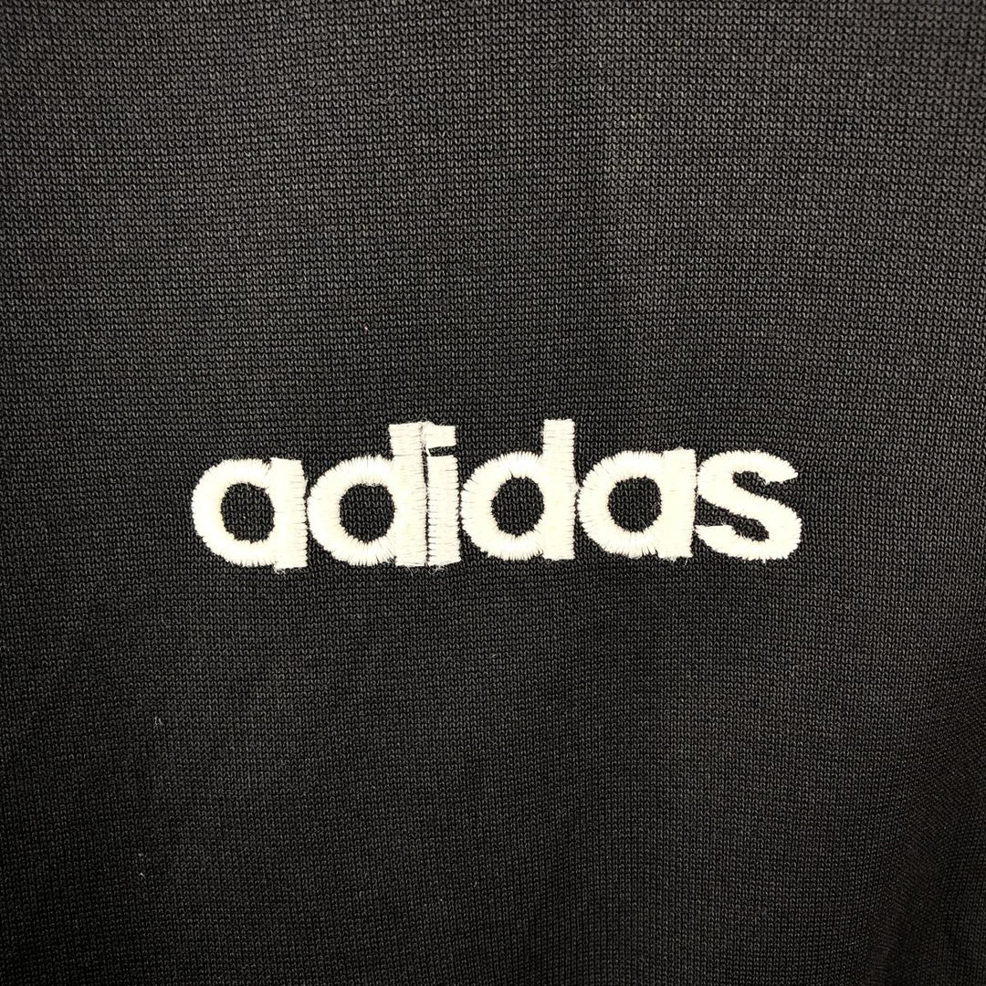 Vintage 80'S adidas track jacket, men's XL size unclear red type Vintage Second Hand
