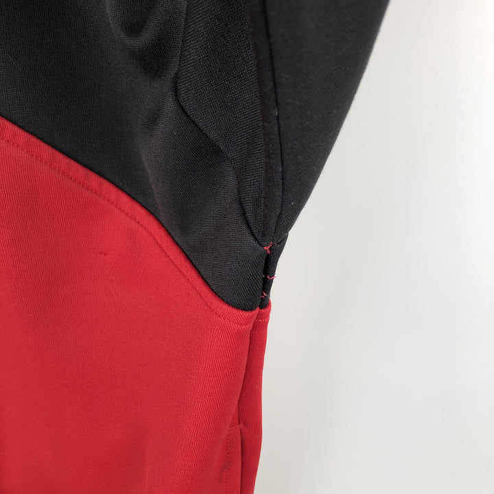Vintage 80'S adidas track jacket, men's XL size unclear red type Vintage Second Hand