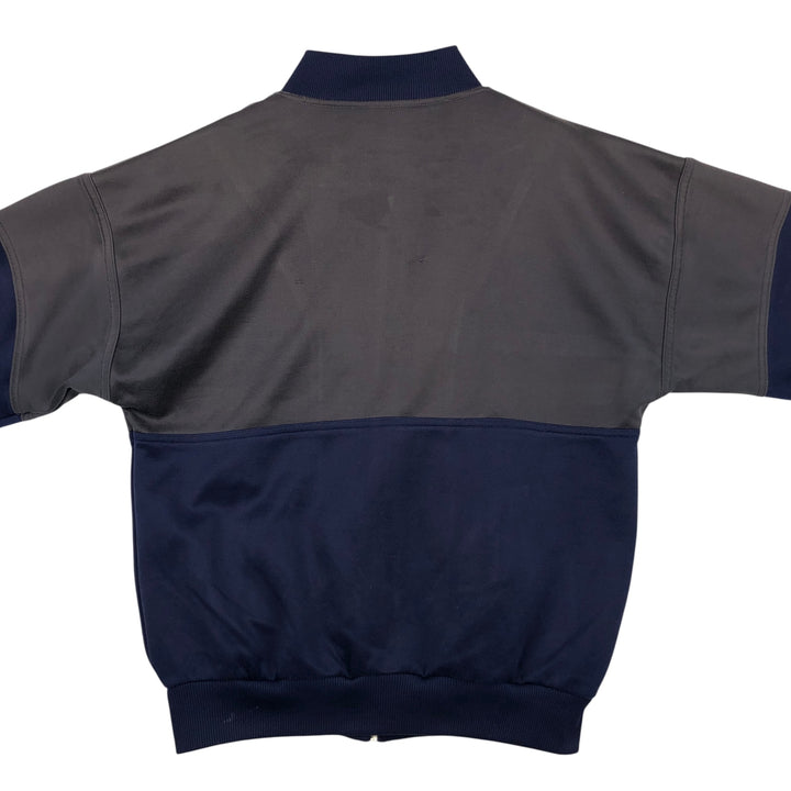 Vintage 1980'S adidas Trefoil logo track jacket, men's size M unclear navy blue type Vintage Second Hand