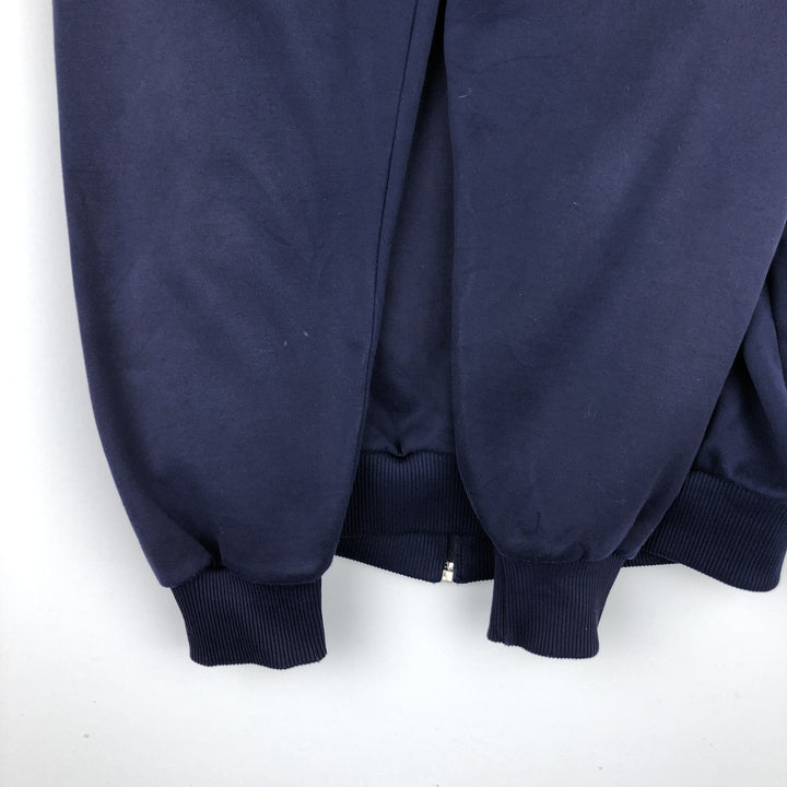 Vintage 1980'S adidas Trefoil logo track jacket, men's size M unclear navy blue type Vintage Second Hand