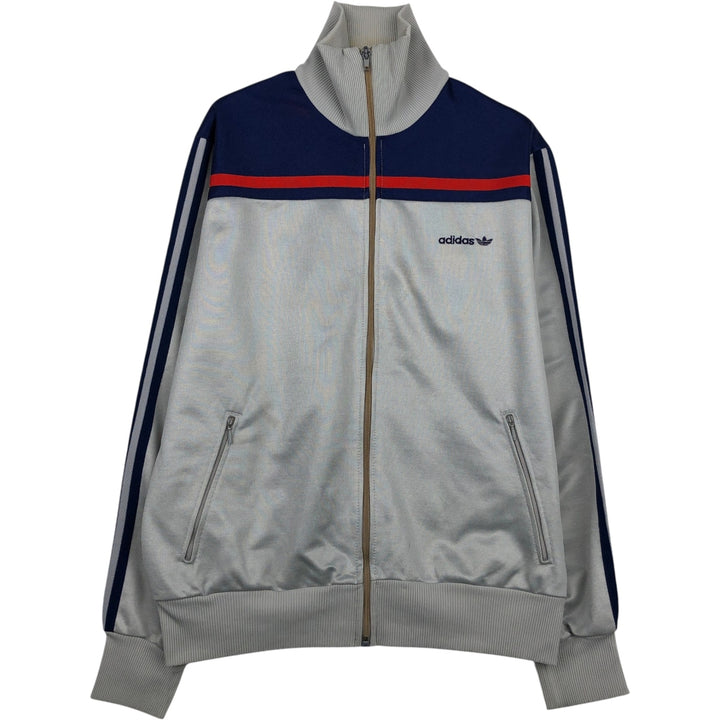 Adidas Trefoil Logo Track Jacket, Men's Size M (approx.) unclear gray type Vintage Second Hand