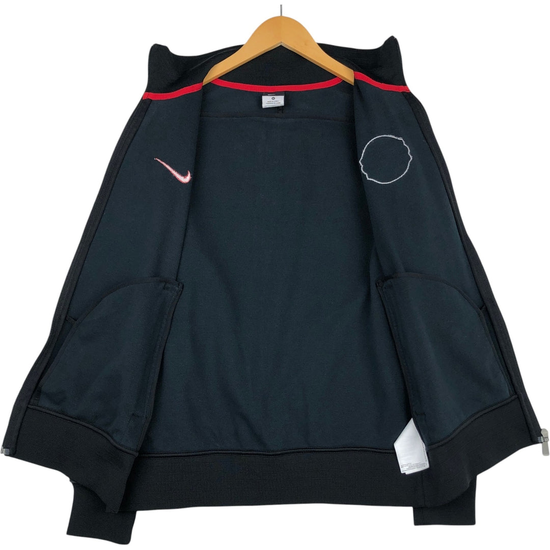 Nike Premier League Manchester United FC Track Jacket (Men's Size M) polyester black type Vintage Second Hand
