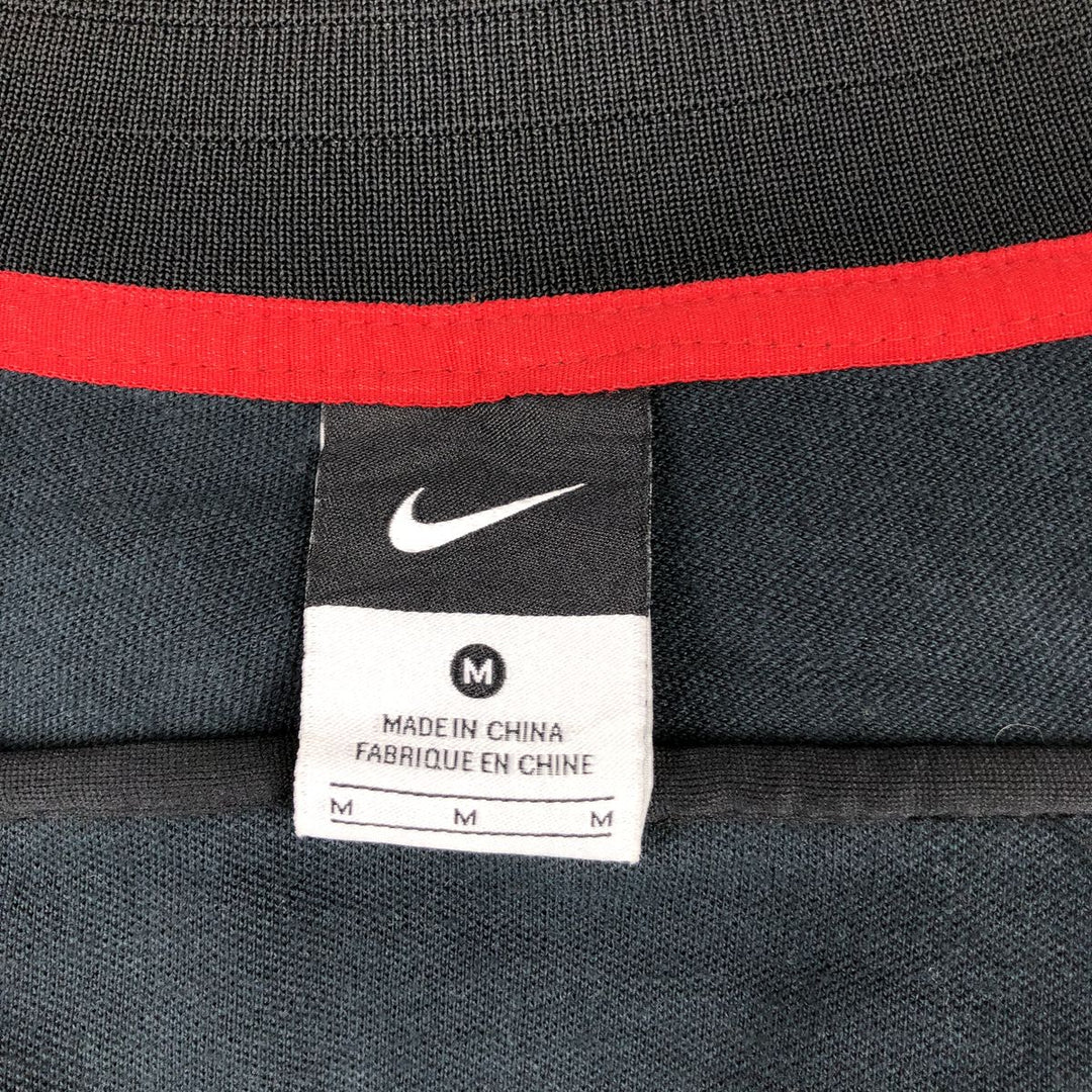 Nike Premier League Manchester United FC Track Jacket (Men's Size M) polyester black type Vintage Second Hand